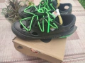 Nike Blazer Low x Off-White "Black Electro Green", снимка 3