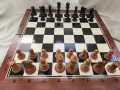 шах / табла, голям 51х48х6 см с фигури за шах, пулове+зарове и по-малък шах, нов, р-р 34х35х5 см, снимка 1
