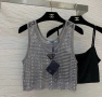 Prada crop top S дамски топ Прада, снимка 1