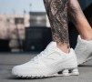 Nike Shox Enigma White Нови Бели Мъжки Маратонки Найк с Кутия , снимка 2