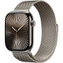 ЛИЗИНГ*TBI *APPLE WATCH Series 10 2024 /46mm/ Cellular 46mm Natural Titanium Case with Natural Milan, снимка 1