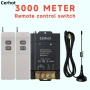 Cerhot YL01A-220 безжично реле с 2 дистанционни 12V-72V 30A 3000м, снимка 4
