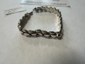 Сребърна гривна 10.82гр.17см., снимка 6