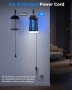 Нова Електрическа лампа Мощен унищожител за комари и мухи 4200V UV лампа IPX4 за двор и дом, снимка 7