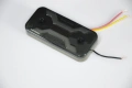 1бр. оранжев диоден НЕОН Х LED габарит Spider опушено стъкло, 24V, снимка 5