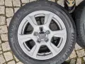 4бр ОРИГИНАЛНИ НЕМСКИ ЛЕТИ Audi джанти 5Х112, 16" с гуми GOODYEAR EFFICIENT GRIP 225/55/16, снимка 5