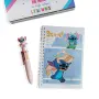 7019 Детски комплект Stitch – тефтер със спирала и химикал с 6 цвята в подаръчна кутия, снимка 4
