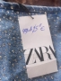 Нов дънков топ със стрази (камъни) Zara – размер M, снимка 6