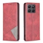 Кожен Калъф Тефтер с Ромбовидна Текстура за Motorola Moto G37 / G47 / G37 Power – 6 цвята, снимка 1