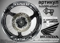 Honda CB 500 кантове + надписи за джанти , снимка 8