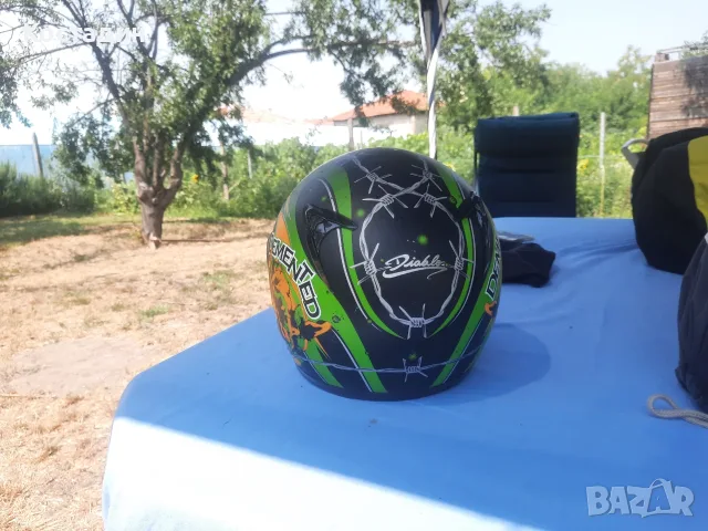 Мото каска DEMON  размер XL, снимка 5 - Аксесоари и консумативи - 55608971