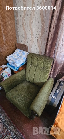 Подарявам комплект дивани и фотьоли, снимка 2 - Дивани и мека мебел - 54166847