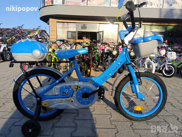 X Детски велосипед 16" 1602 син, снимка 2 - Велосипеди - 54395465