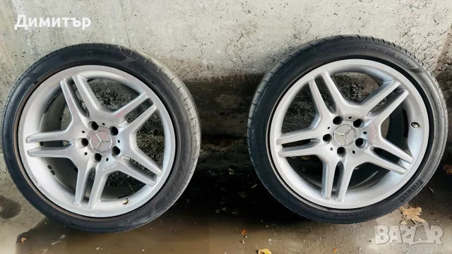 Оригинални AMG Е55 18ки от w211, снимка 2 - Гуми и джанти - 55674881