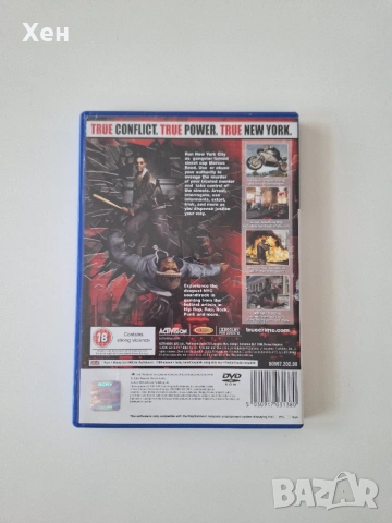 True Crime: New York City PS2 Playstation 2, снимка 2 - Игри за PlayStation - 55182233