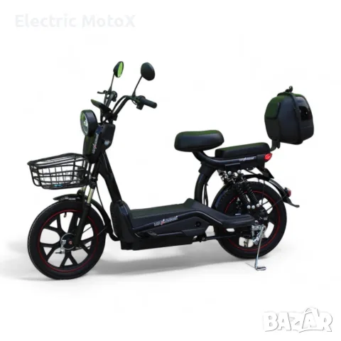 Електрически двуместен скутер – велосипед със 18″ гуми, 750W, 48V/20Ah, снимка 7 - Мотоциклети и мототехника - 55424602