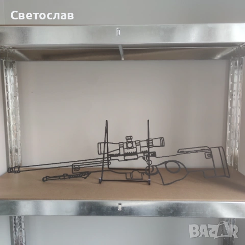 Метална картина AWP от CS2/CS – 75см | Безплатна доставка, снимка 3 - Картини - 54660152