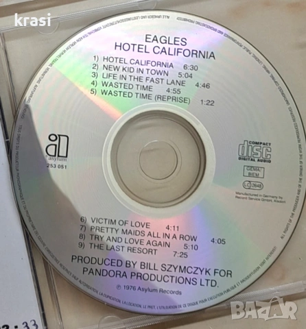 EAGLES - Hotel California CD