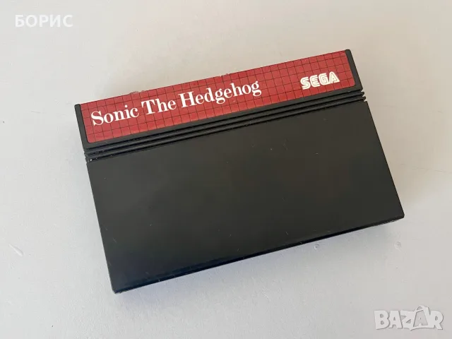 Sonic The Hedgehog Sega Master System Cartridge