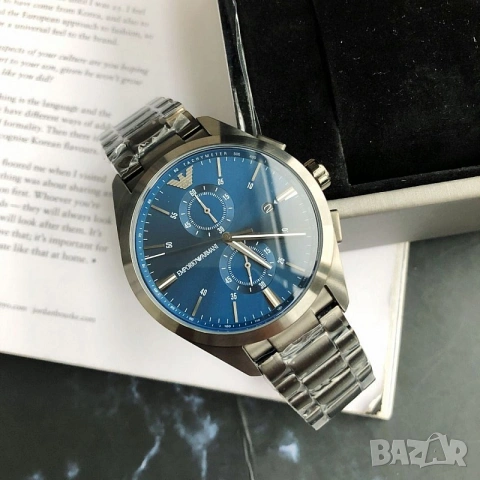Emporio Armani AR11481 Claudio Chronograph, снимка 2 - Мъжки - 47393418