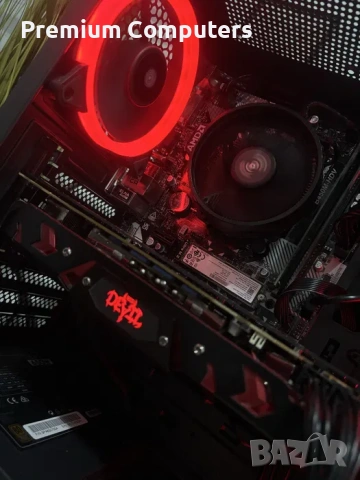 Геймърски компютър Ryzen 3600/RX580 8GB/16 Ram/768GB ssd/650W Bronze, снимка 3 - Геймърски - 54662792