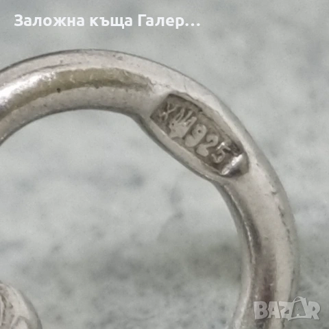 Сребърен медальон Богородица 925 - 3,38 гр, снимка 3 - Колиета, медальони, синджири - 54554654