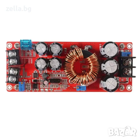 DC-DC Step-Up Boost конвертор 12V-60V 1200W 20A – Регулируем повишаващ модул за соларни 10296, снимка 8 - Друга електроника - 54663143
