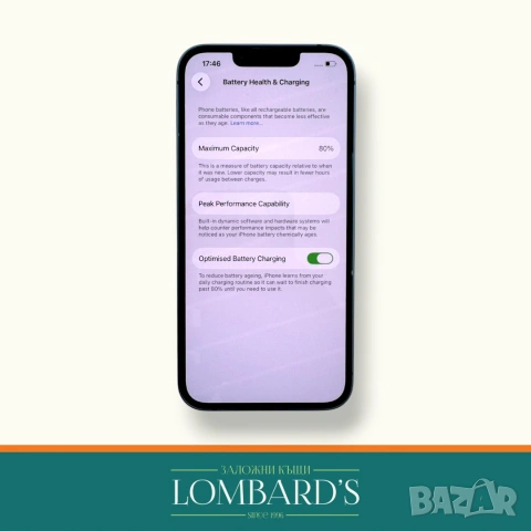iPhone 13 128 GB 80%, N: 537025, снимка 3 - Apple iPhone - 55261721