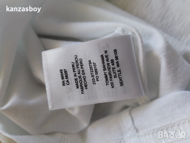 tommy bahama - страхотна мъжка тениска КАТО НОВА 2XL, снимка 7 - Тениски - 54720573