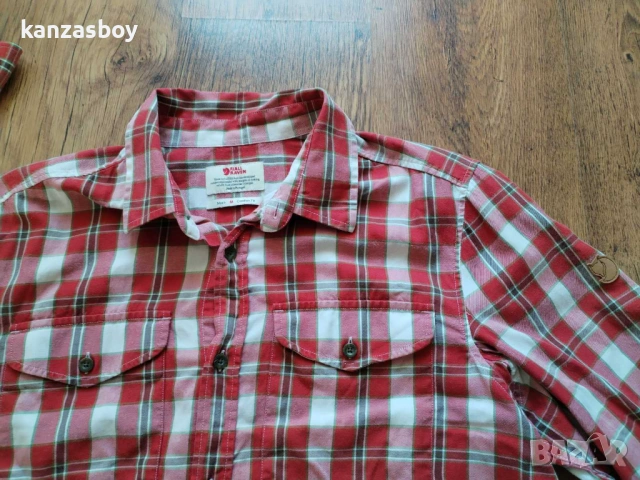 Fjällräven SINGI FLANNEL SHIRT - страхотна мъжка риза М, снимка 10 - Ризи - 54043421