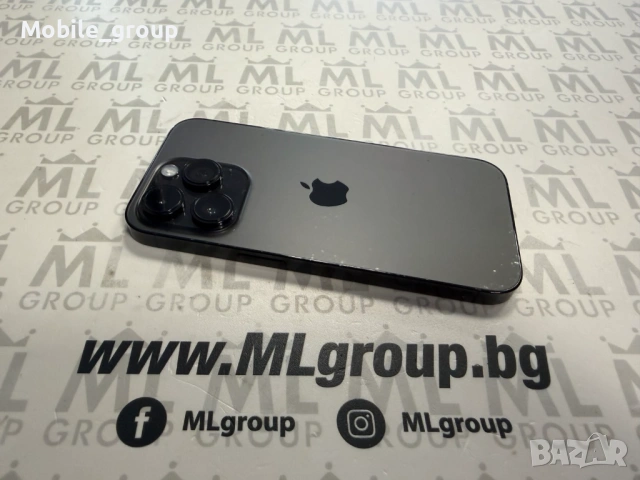 #MLgroup предлага iPhone 14 Pro 256GB Black 85%, втора употреба