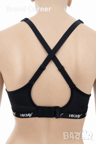 Оригинален черен сутиен Hunkemöller HKMX Comfort Strap, Размер 80D, снимка 4 - Бельо - 54552000