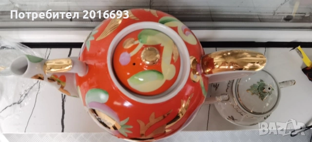 Чайник и захарничка от соца., снимка 5 - Други - 54494893