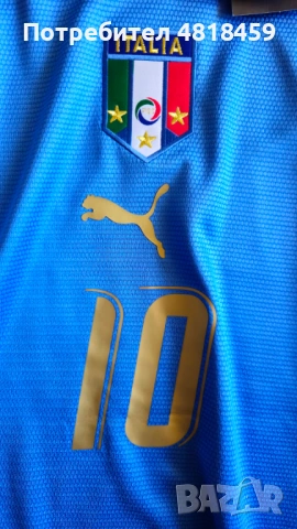Italia Puma Francesco Totti тениска [М размер], снимка 4 - Тениски - 54573634