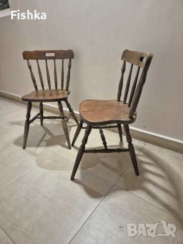 Винтидж столове „Уиндзор“ — английска класика (комплект), снимка 4 - Столове - 54242039