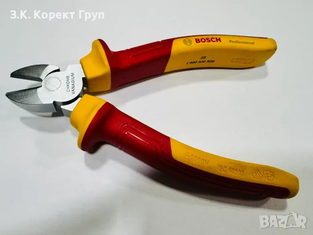 ВИСОКОВОЛТОВИ КЛЕЩИ РЕЗАЧКИ BOSCH PROFESSIONAL 160 ММ, снимка 3 - Клещи - 55318987