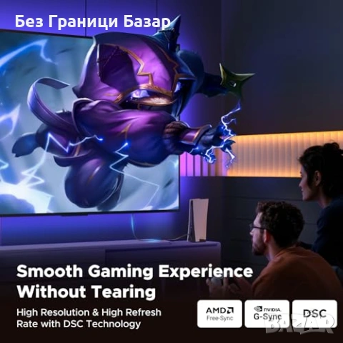 Нов UGREEN DisplayPort кабел 16K 80Gbps 90 L-образен конектор FreeSync G-Sync HDR за гейминг монитор, снимка 6 - Друга електроника - 55140683