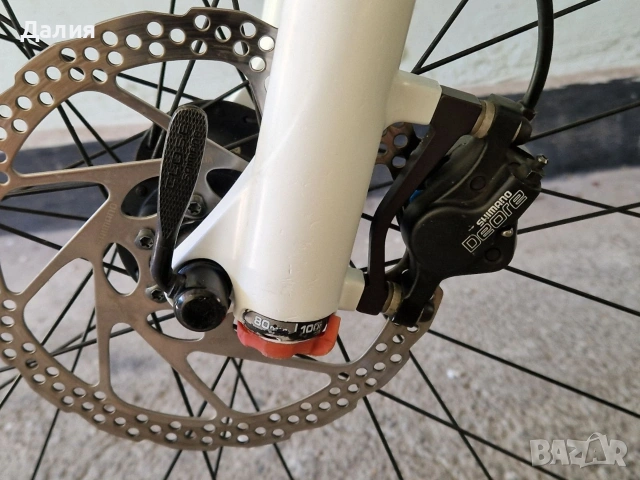 Продавам велосипед BMC 26" 3×9 скорости Монтаж SHIMANO DEORE, снимка 12 - Велосипеди - 54982393