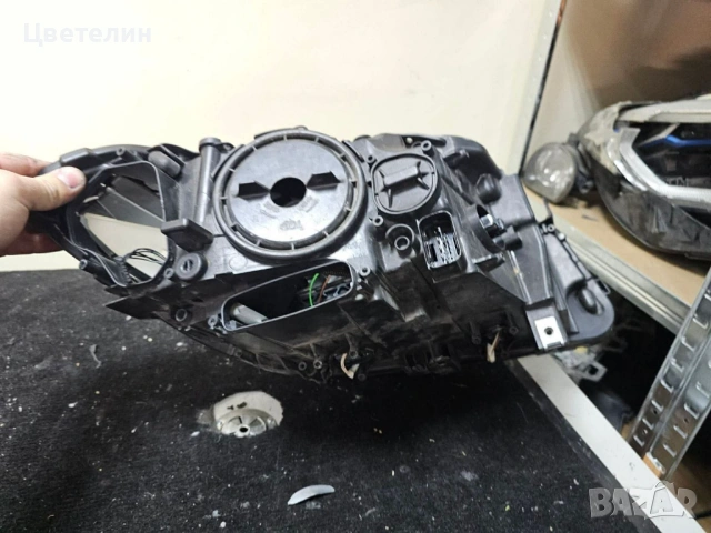 Ляв фар за BMW 5 F10 F11 lqv far бмв 5 ф10 ф11, снимка 6 - Части - 54429782