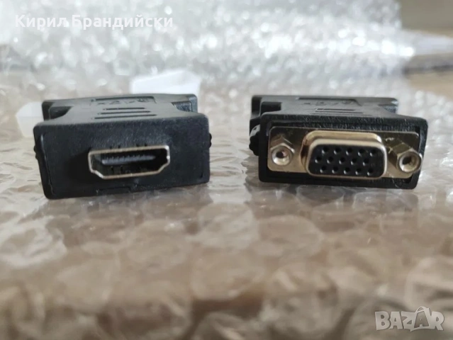 Преходник DMS-59 pin към VGA и HDMI 15 лв, снимка 2 - Кабели и адаптери - 54980095