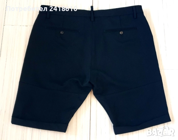 Dsquared2 Italy Wool Short  Mens Size 52 - 34 НОВО! ОРИГИНАЛ! Мъжки Къси  Панталони!, снимка 3 - Къси панталони - 54596756
