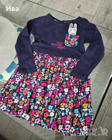 Детски рокли Next H&M George S. Oliver 92/98 см, снимка 9 - Детски рокли и поли - 54589226