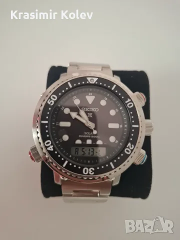Продавам Мъжки часовник Seiko Prospex Solar ‘Arnie’ Hybrid Diver’s 40th Anniversary SNJ033P1