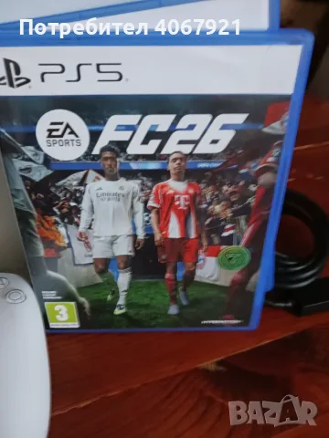 Playstation 5 Slim Disc Edition 1 TB Bundle + Dual Sense + EA Sports FC 25 & FC26, снимка 3 - PlayStation конзоли - 55675764