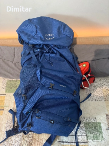OSPREY Раница Rook 50 + дъждобран за нея