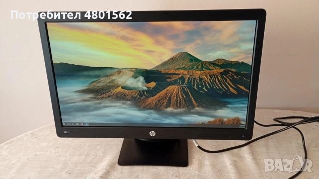 Монитор HP P223 22 инача - Като нов, снимка 2 - Монитори - 54243656