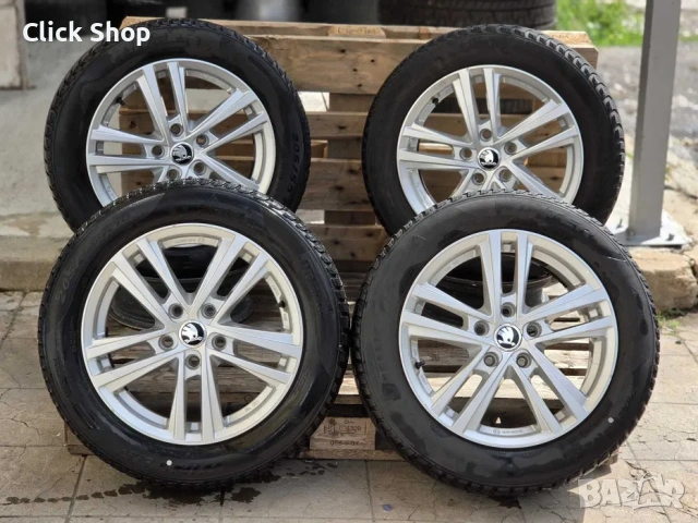5х112 16 Джанти Skoda Octavia SuperB 5x112 Шкода Супърб Октавиа, снимка 4 - Гуми и джанти - 55105335