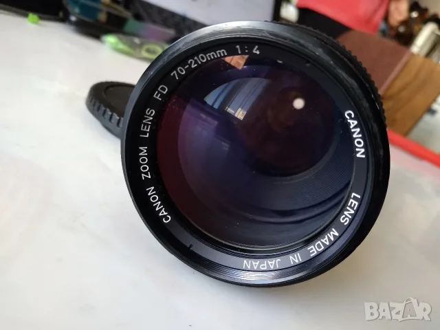 Обектив CANON ZoomLens FD 70-210 mm f/4, снимка 3 - Обективи и филтри - 55681647
