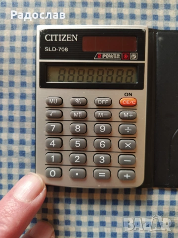 джобен калкулатор Citizen , снимка 4 - Друга електроника - 54389028