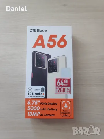 НОВ ZTE BLADE А56